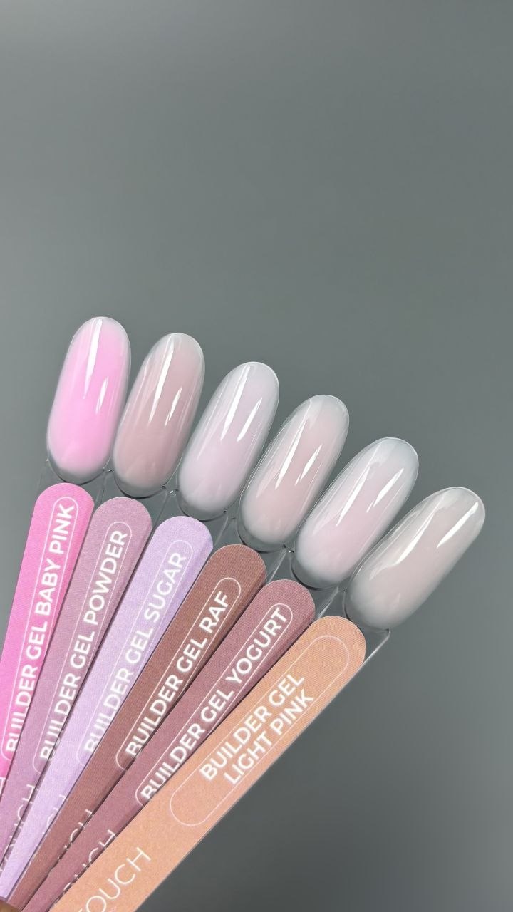 TOUCH modeliuojamasis gelis „Baby Pink“, 30 ml