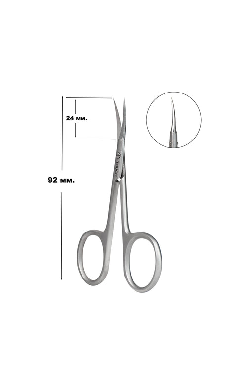 Profesionalios odelių žirklutės TOUCH Kairė, 92 mm