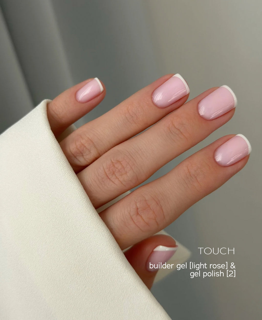TOUCH Builder gel  Light rose, 30ml