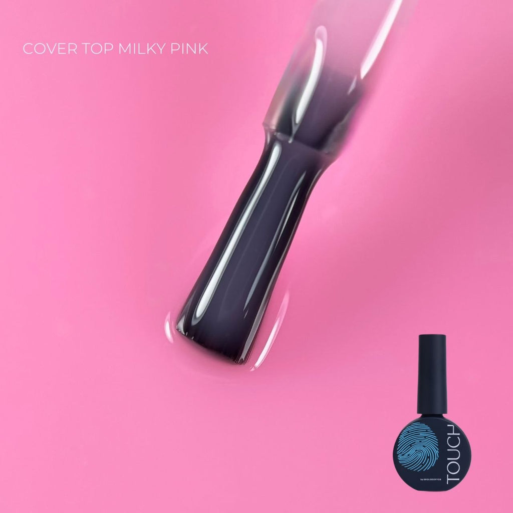 TOUCH Top Cover 13ml, Milky pink