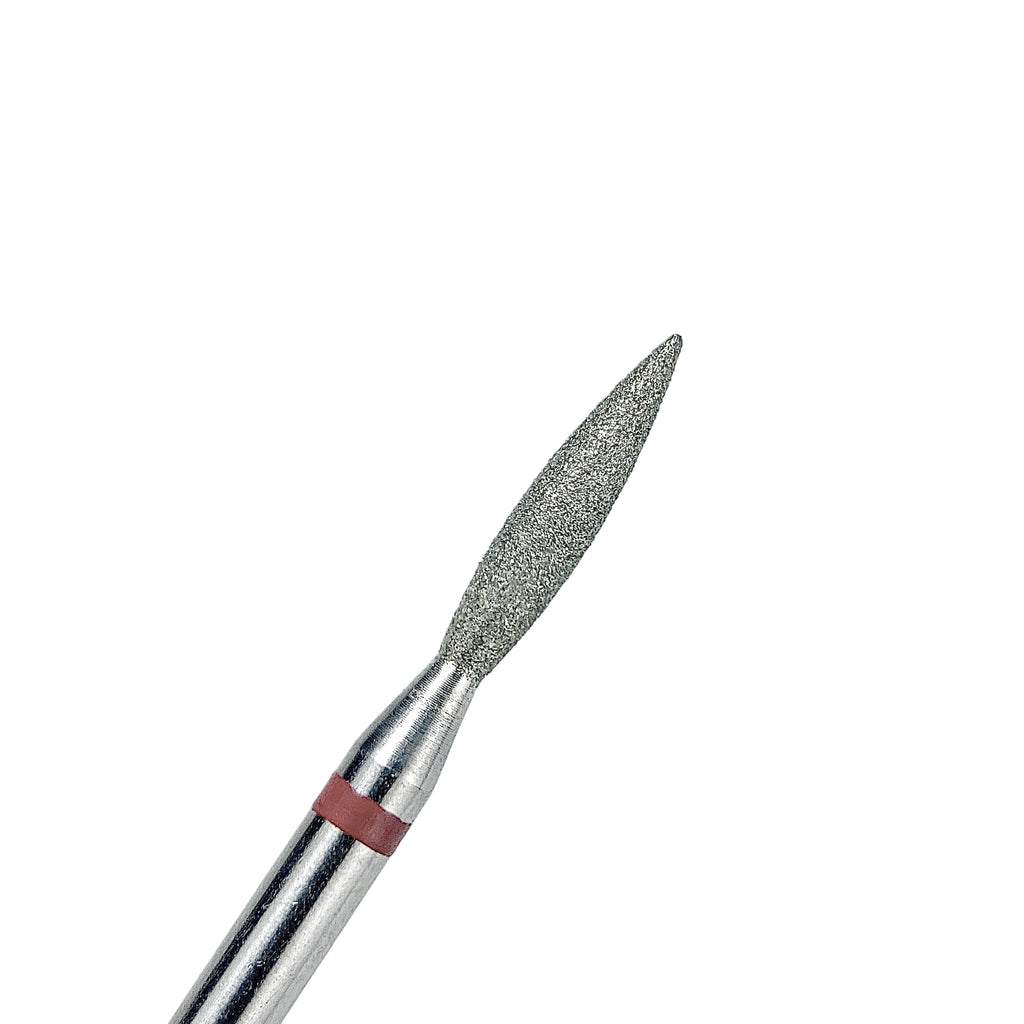 TOUCH deimantinis Liepsnelės formos antgalis 021, raudonas